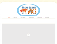 Tablet Screenshot of hiddensecretwigs.com